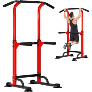 Power Tower Pull Up Dip Station
