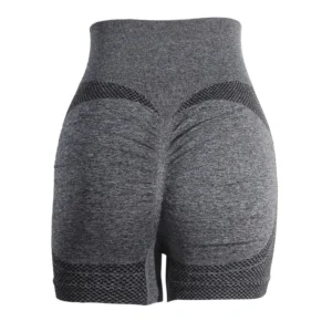 High Waist Fitness Biker Shorts